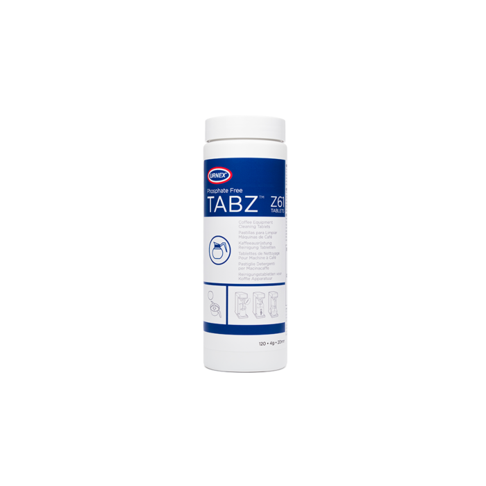 Urnex Tabz Brewer Cleaner - 120/4g Z61 Tablets