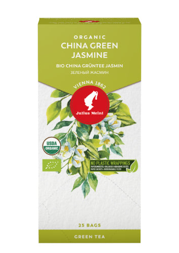 Julius Meinl Single Bag tea - CHINA GREEN JASMINE - 25 tea bags per box