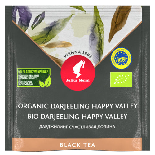 Julius Meinl premium leaf tea bag - DARJEELING HAPPY VALLEY - 20 tea bags per box