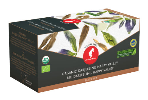 Julius Meinl premium leaf tea bag - DARJEELING HAPPY VALLEY - 20 tea bags per box