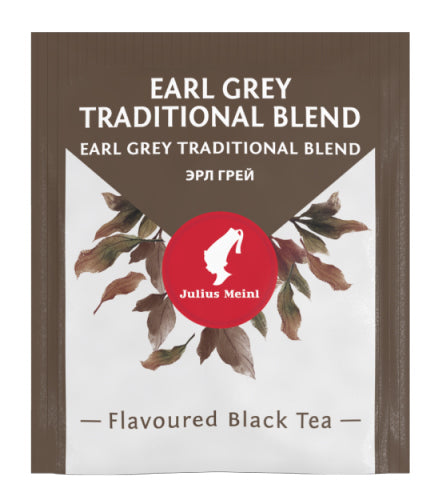 Julius Meinl Single Bag tea - EARL GREY TRADITIONAL BLEND - 25 tea bags per box