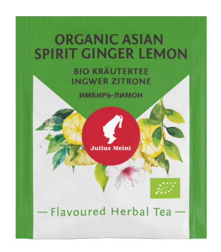 Julius Meinl Organic Asian Spirit Ginger Lemon Single Tea Bag
