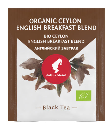 Julius Meinl Organic Ceylon English Breakfast Blend Tea 25 Tea Bags

