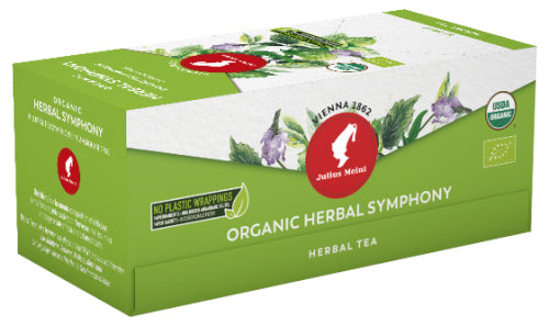 Julius Meinl Organic Herbal Symphony 25 Tea Bags Box

