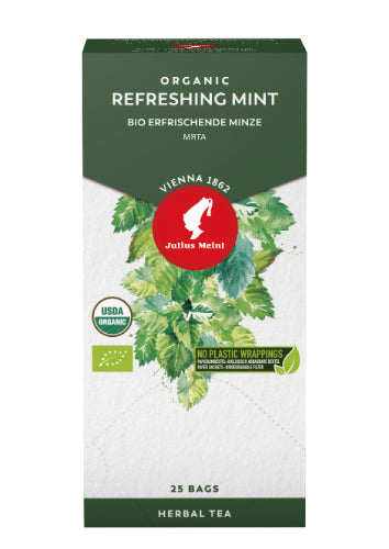 Julius Meinl Organic Refreshing Mint Tea Box
