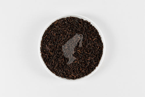 Premium Assam South India Blend Black Tea Leaves Close-up
