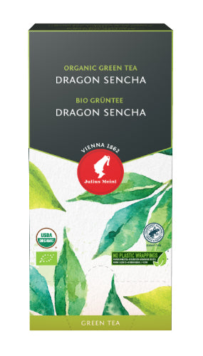 Premium Dragon Sencha Green Tea Bags – Individual Envelope
