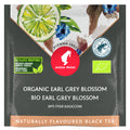 Premium Earl Grey Blossom Black Tea Bags – Front Packaging
