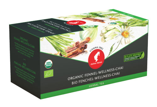 Premium Fennel Wellness Chai Tea Bags – Box
