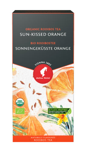 Premium Rooibos Sun-Kissed Orange Tea Bags - Individual Envelope
